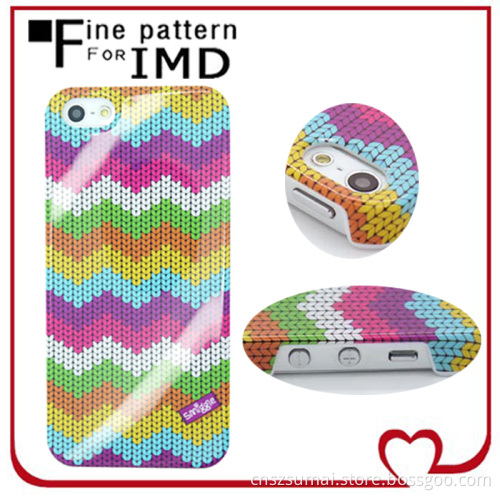 Customized Colorful Mobile Phone Plastic Cover for iPhone5 Case